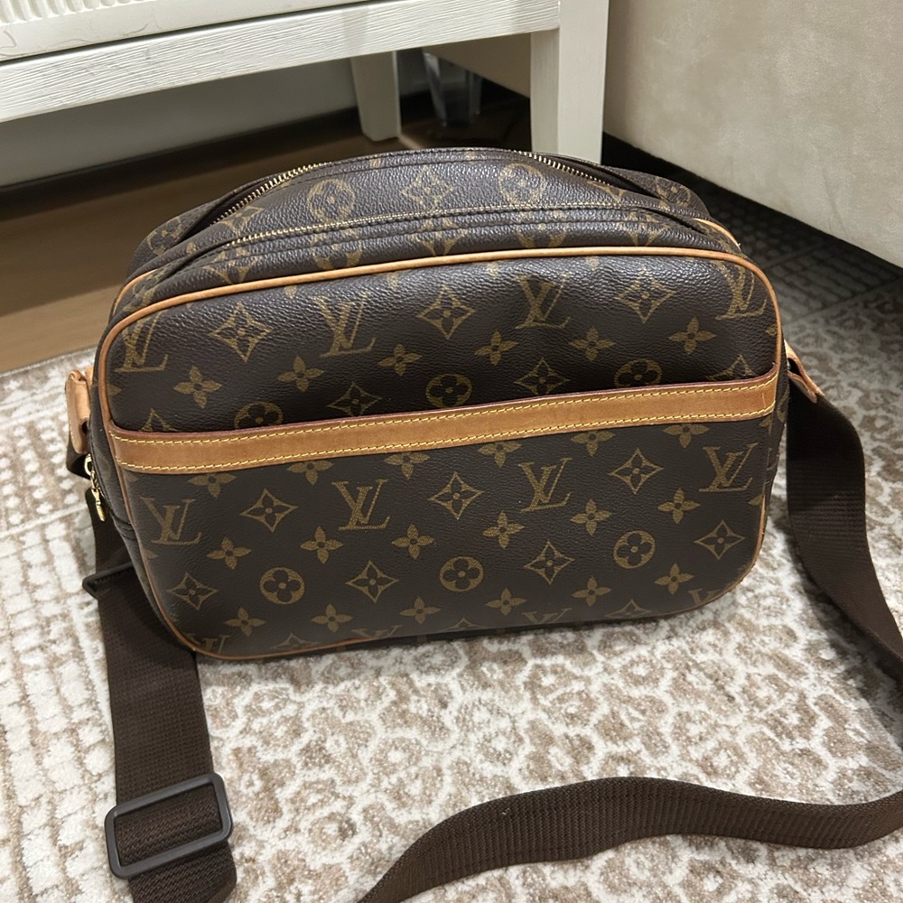 Louis Vuitton Brown Monogram Crossbody Bag